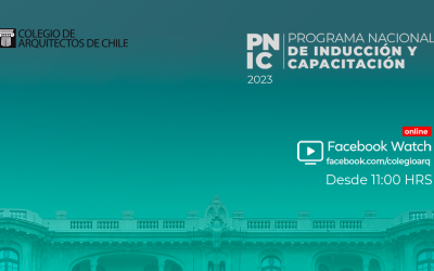 Sé parte del ciclo 2023 del Programa Nacional de Inducción y Capacitación del Colegio de Arquitectos de Chile (PNIC CA)
