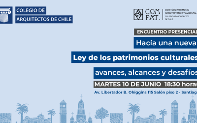 Subsecretaria Carolina Pérez participará del encuentro «Hacia una nueva Ley de los Patrimonios Culturales, avances, alcances y desafíos» en la Sede Nacional del Colegio de Arquitectos de Chile