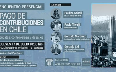 Encuentro presencial «Pago de contribuciones en Chile: debates, controversias y desafíos»