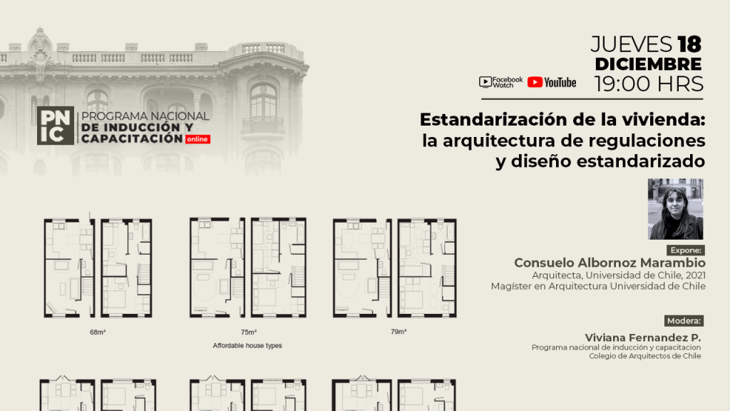 Participa del nuevo ciclo del Programa Nacional de Inducción y Capacitación del Colegio de Arquitectos de Chile (PNIC CA)