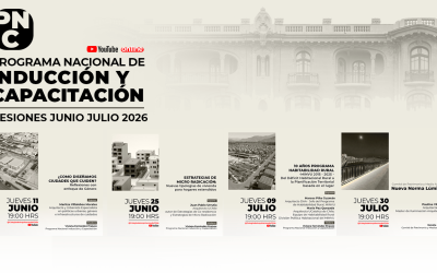 Vivienda, género, norma lumínica y ruralidades: Estas son las fechas de junio y julio del Programa Nacional de Inducción y Capacitación del Colegio de Arquitectos de Chile (PNIC CA)