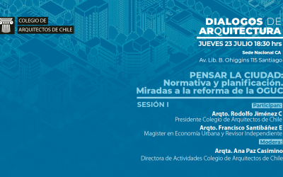 Te esperamos en el conversatorio «Pensar la ciudad: Normativa y planificación. Miradas a la reforma de la OGUC»