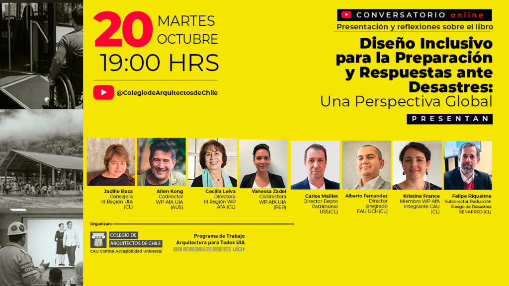 Presentación y reflexiones sobre el libro «Diseño Inclusivo para la Preparación y Respuesta ante Desastres: Una Perspectiva Global»