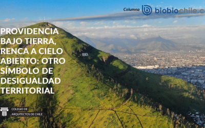 «Providencia bajo tierra, Renca a cielo abierto: otro símbolo de desigualdad territorial», una columna de opinión de Ana Paz Casimino en Radio Bío-Bío